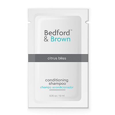 Bedford & Brown Citrus Conditioning Shampoo Packet 0.35 oz. - 500/Case