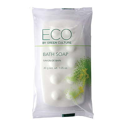 Eco by Green Culture Bath & Massage Bar 1.05 oz. - 300/Case