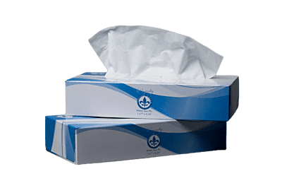Royal Premier 2-Ply Facial Tissue Flat Box, 100 Sheets - 30 Boxes/Case