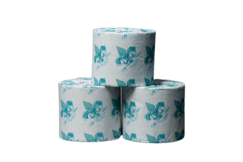 Toilet Paper Earth Recycled 1-Ply, 4.0" x 3.5", 1000 Sheets - 96 Rolls/Case