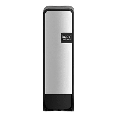 Quartz Single Dispenser Black/Silver