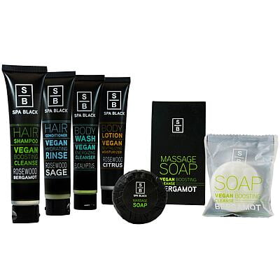 Spa Black Soap # 1.0, Flow Wrap - 300/Case