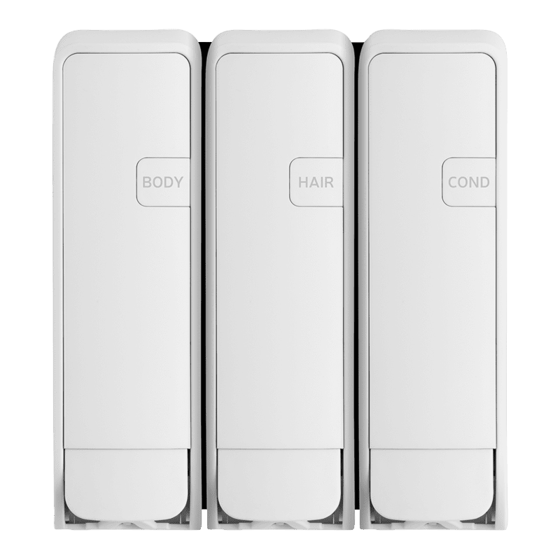 Quartz Triple Dispenser White