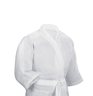 Orleans Kimono Waffle Weave Robe