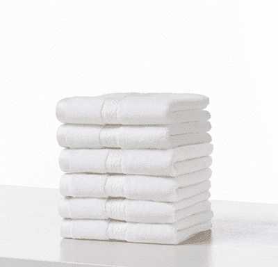 Grand Patrician Suites Wash Cloth 13" x 13" 2.1 lb. White - 4 Dozen/Case