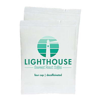 Lighthouse Decaf Coffee, 4 Cup - 200/Case