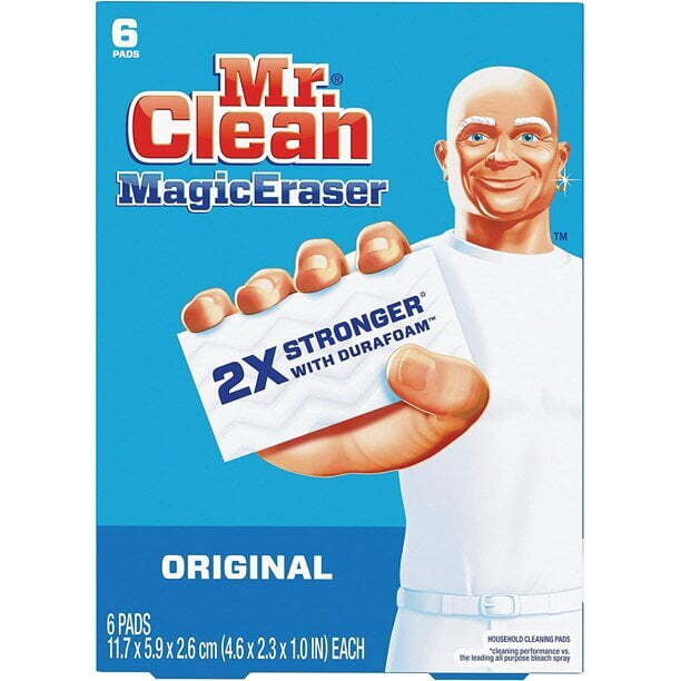 Mr. Clean Magic Eraser, 2 3/10 x 4 3/5 x 1, White - 36 /Case