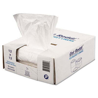 Ice Bucket Liner 3 Qt. 12" x 12" Clear - 1,000/Case Ice Bucket Liner 3 Qt. 12" x 12" Clear - 1,000/Case
