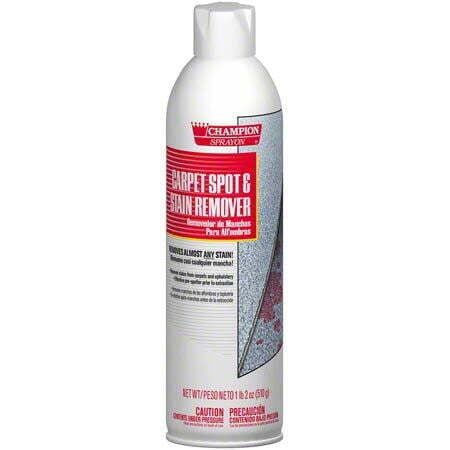 Champion Sprayon Carpet Spot & Stain Remover 18 oz. - 12/Case