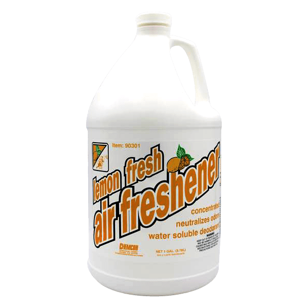 Commercial Grade Air Freshener Lemon Fresh (Concentrated) 1 Gallon 4/Case
