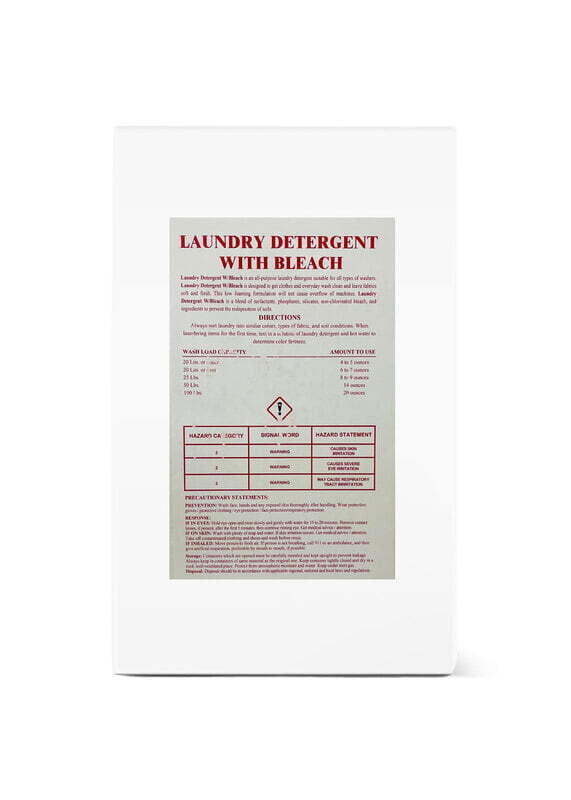 Powder Laundry Detergent with Color Safe Bleach 50 lb. Case