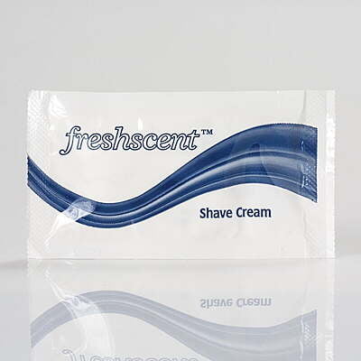 Freshscent Shaving Cream Packs 0.25oz - 500/Case