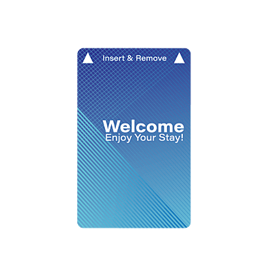 Welcome Key Card Magnetic Stripe - 200/Pack
