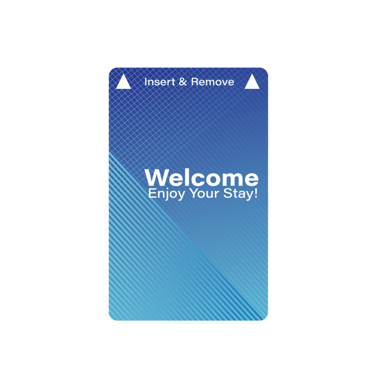 Welcome Key Card Magnetic Stripe - 200/Pack