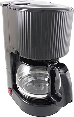 4- Cup Coffee Maker Auto Shut-Off Black