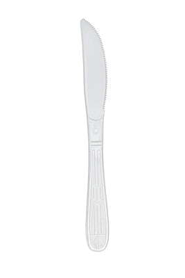 Heavy Weight Knife Unwrapped White- 1,000/Case