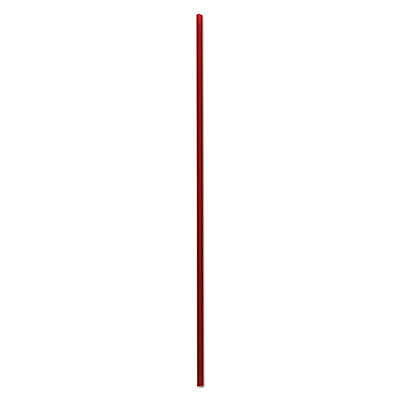 Single-Tube Stir-Straws 6", Red - 10,000/Case
