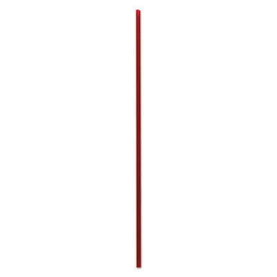 Single-Tube Stir-Straws 6", Red - 10,000/Case