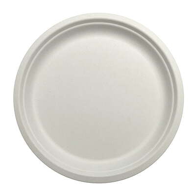 Biodegradable Plate 9"- 500/Case