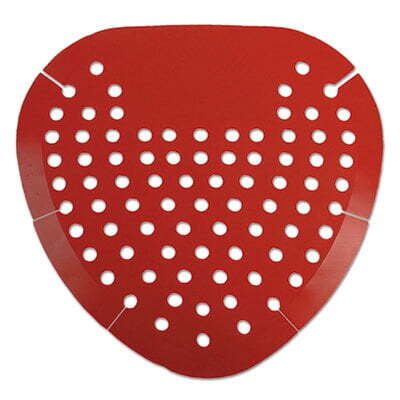 Urinal Screen, Cherry Fragrance, Red - 12/Case