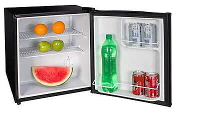 Lodging Star Compact Refrigerator 2.5 CF. Without Freezer, Black