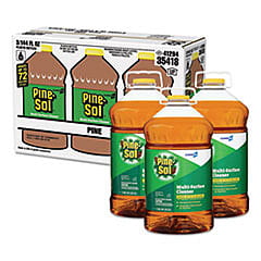 Pine-Sol Multi-Surface Cleaner Disinfectant, Pine, 144oz Bottle - 3/Case
