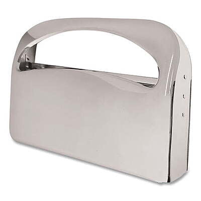 Toilet Seat Cover Dispenser Half-Fold, 16 x 3 x 11.5, Chrome