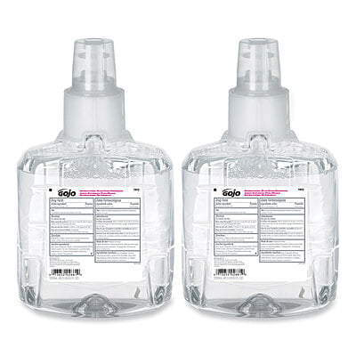 Antibacterial Foam Hand Wash Refill, For LTX-12 Dispenser, Plum Scent, 1,200 mL Refill, 2/Case