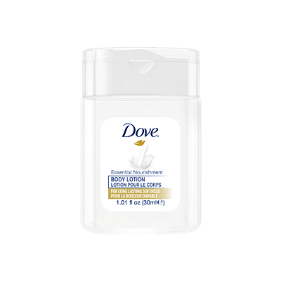 DOVE Amenities, Essential Nourishment Body Lotion 30mL/1.01oz Bottle - 192/Case