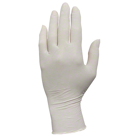 ProWorks All Purpose Latex Gloves Powder Free, Medium, 5.0 Mil. - 100 Gloves/Pack