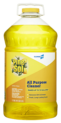 Pine-Sol All Purpose Cleaner, Lemon Fresh, 144 oz Bottle - 3/Case