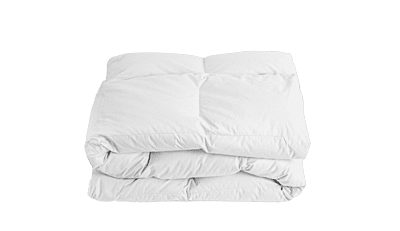 Kare Basics Microfiber Filled Blanket White- Queen 90"x96"