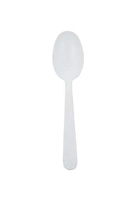 Heavy Weight Spoon Unwrapped White - 1,000/Case
