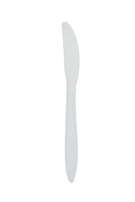 Medium Weight Knife Unwrapped White - 1,000/Case