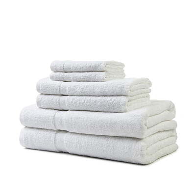 Premier White Bath Towel 27" x 54" 17 Lb. Ringspun Cotton - 3 Dozen/Case