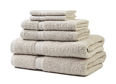 Premier Beige Bath Towel 27" x 54" 14 Lb. Ringspun Cotton - 3 Dozen/Case