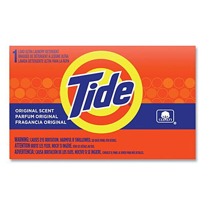 Tide Laundry Detergent for Laundry Machine 1.8 oz - 156/Case