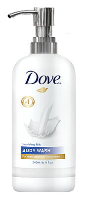 Dove Nourishing Milk Body Wash 240 ml. - 24/Case