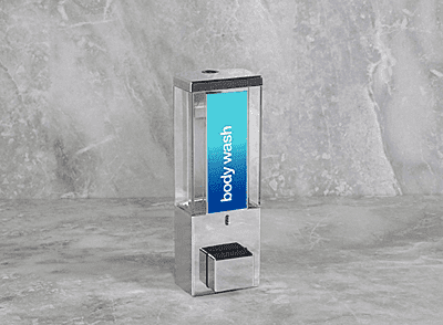 iQon Dispenser – 375 ml. Transparent Series-Chrome/Translucent/One Chamber