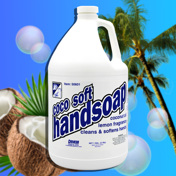 Commercial Grade Coco Soft Liquid Hand Soap 1 Gallon 4/Case