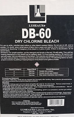 Dry Chlorine Bleach, Powder 6% - 50 lb/Case