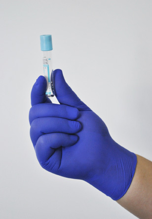 Nitrile Gloves Powder Free, Medium, Blue, 3.0 Mil. - 100/Pack