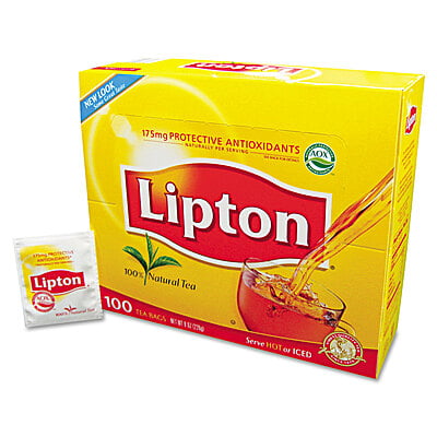 Lipton Tea Bags Regular - 100/Case