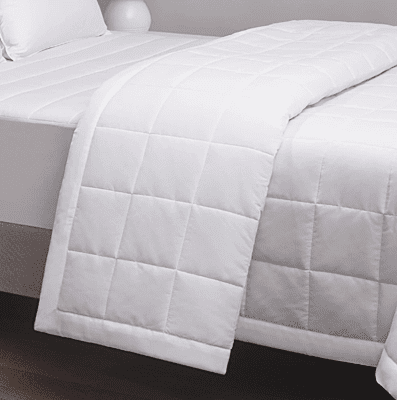 Microfiber Filled Blanket White - King 108" x 96"