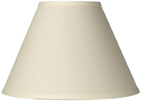 Plain Lamp Shade Beige, 7" X 11" X 9"