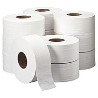 Premium Virgin Jumbo 1,000' Toilet Paper 2-Ply, - 12/Case Premium Virgin Jumbo 1,000' Toilet Paper 2-Ply, - 12/Case